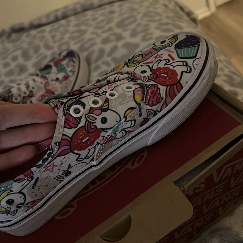 Vans Authentic Donut Unicorn Multi Color / White … - image 3